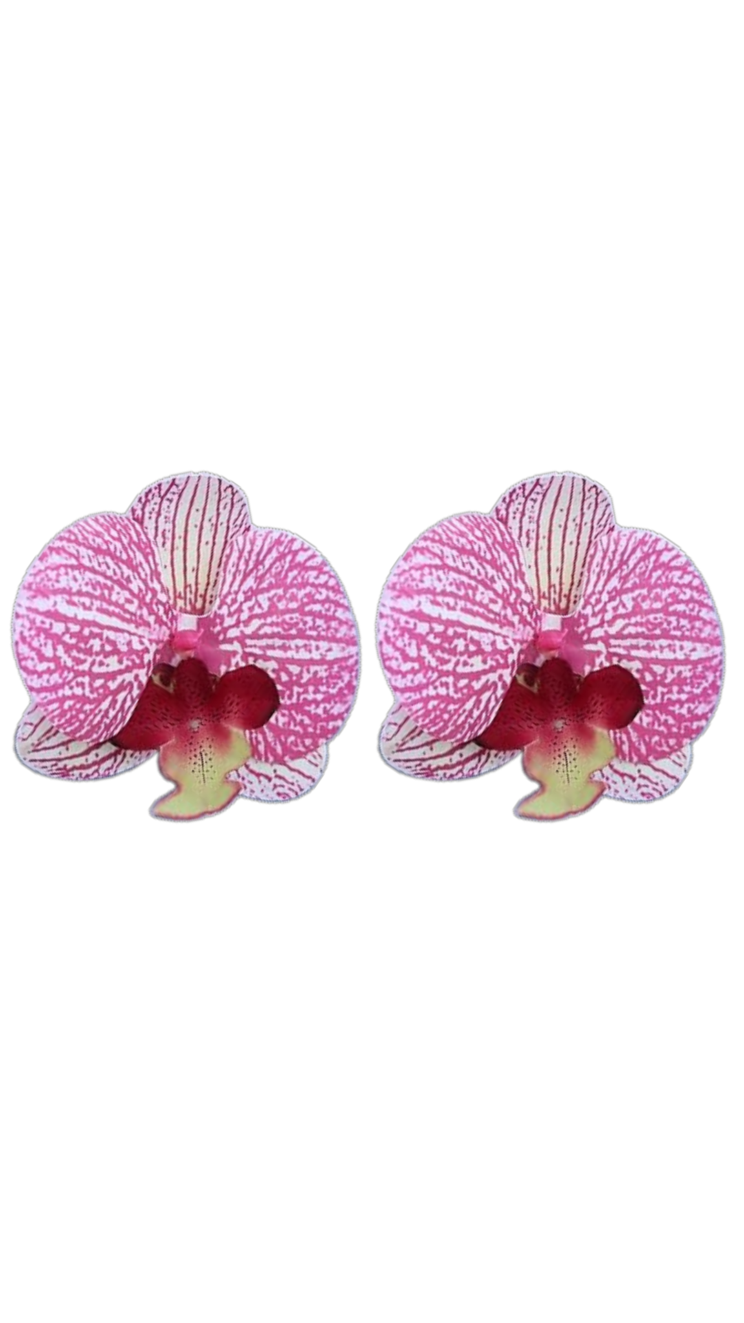 Orchid Flower Earring - Pink Sherbet