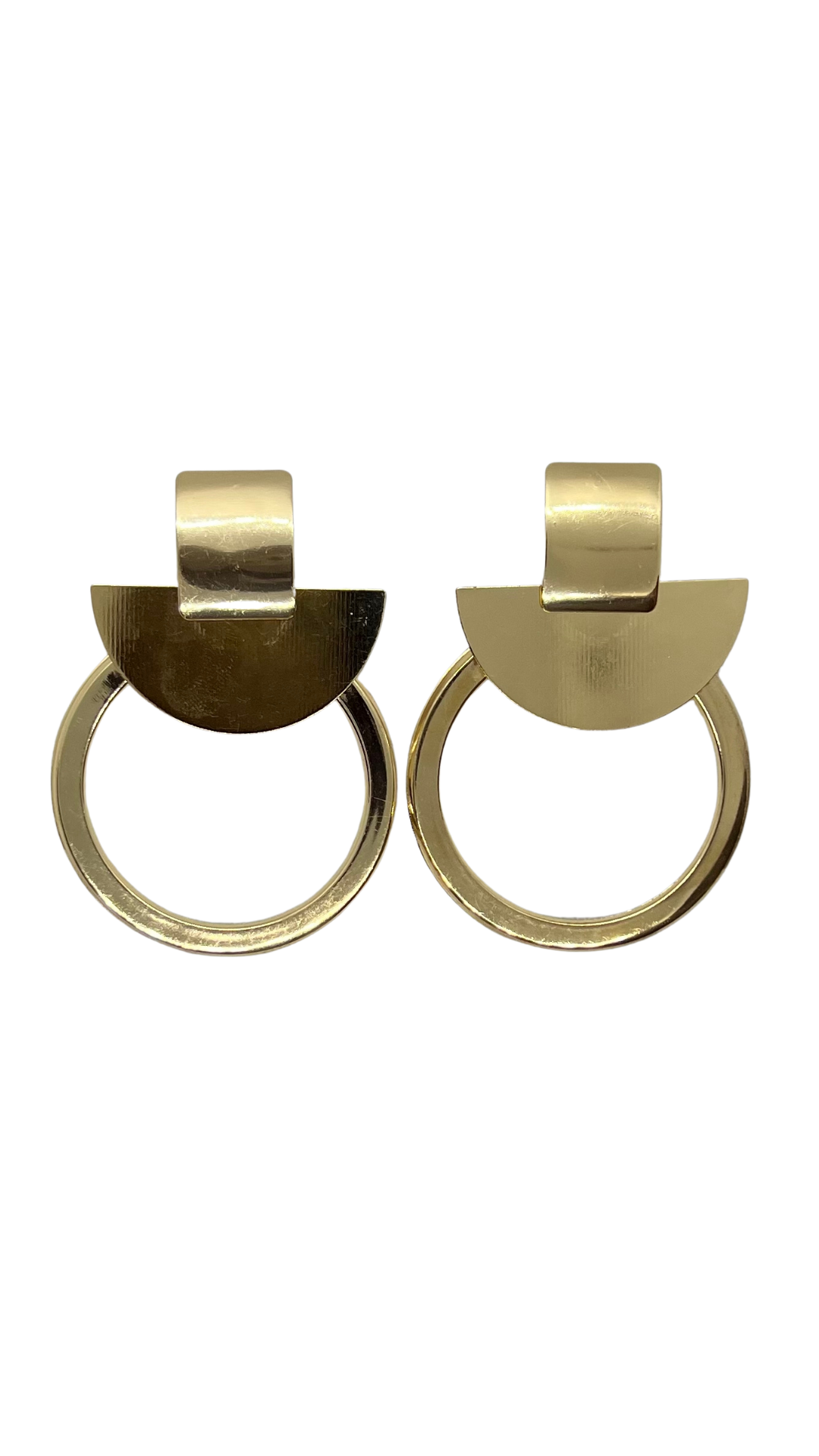 Golden Hollow Hoops XL