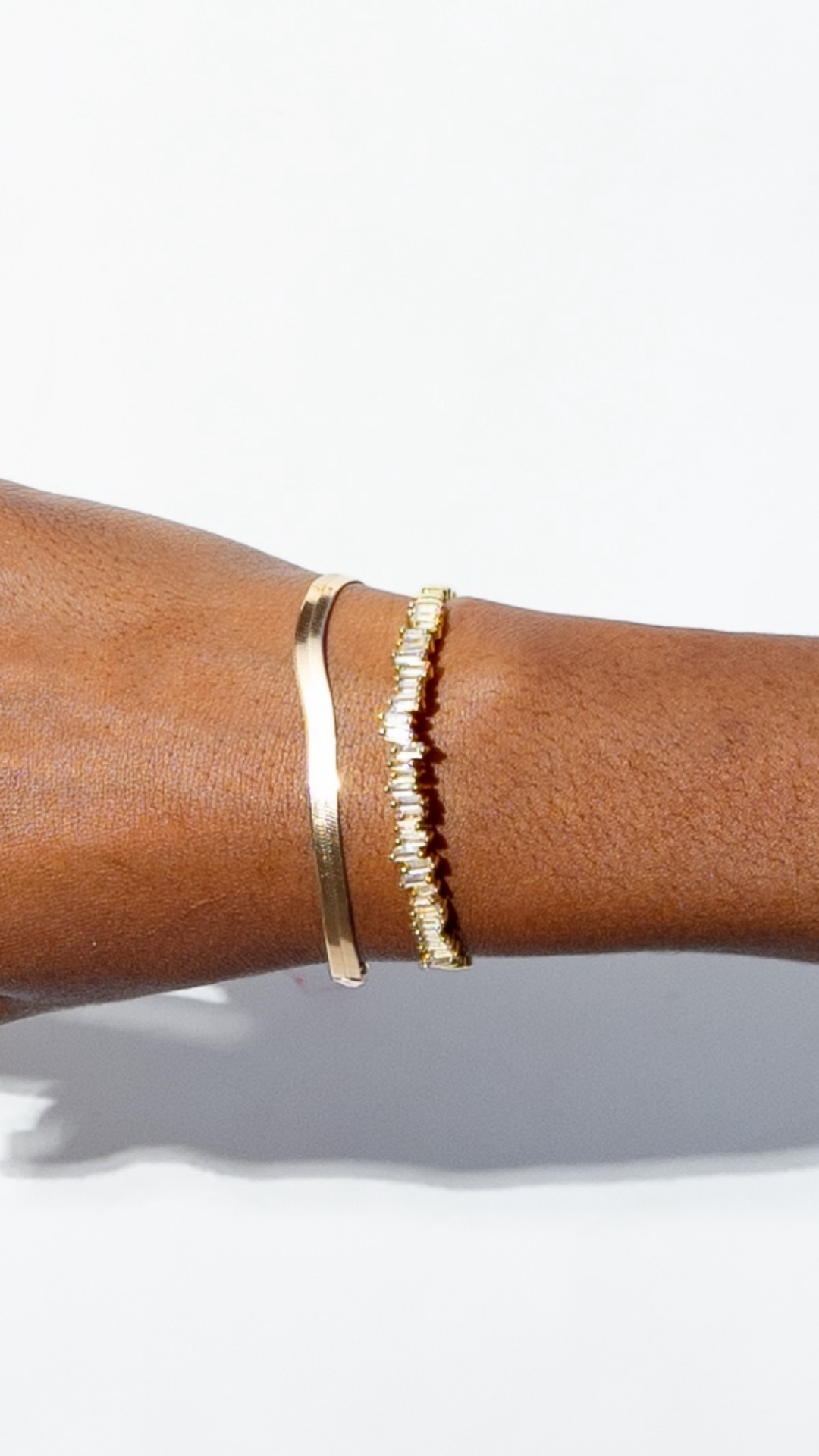 Golden Diamond Cuff Bracelet