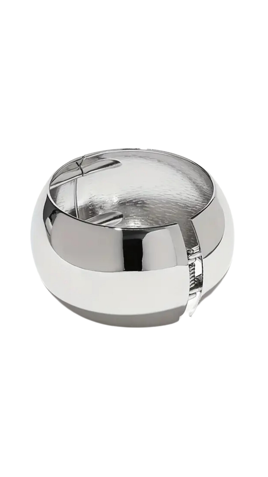 Silver Dome Cuff