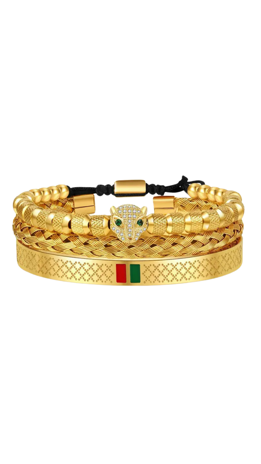 Gold Stack It Bracelet