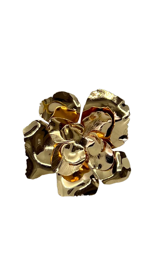 Golden Flower Studs XL