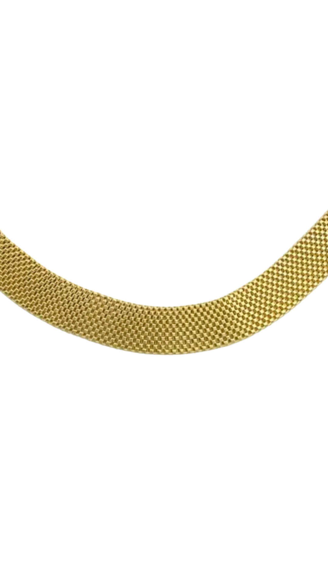 Golden Sleek Chain Bracelet XL