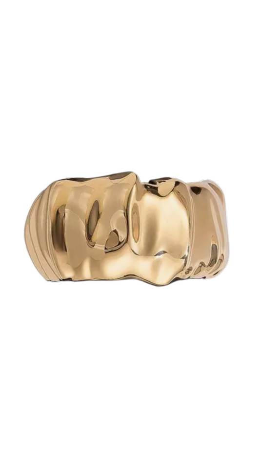 Gold Molten Cuff